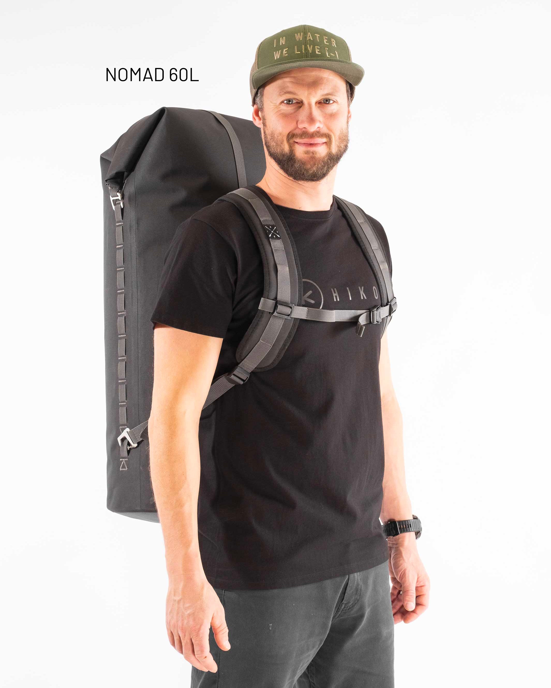 NOMAD 80 L dry backpack - the best for travel | HIKO